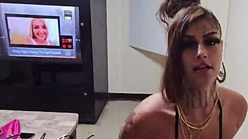 yo, my favorite whore rides a monster cock with that tight pussy!