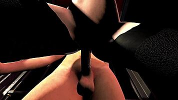 Wife And Teen In BDSM Cage Sex Animation