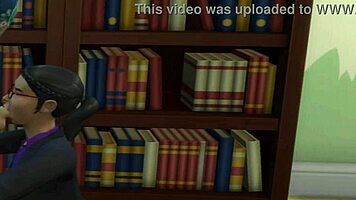 i watch the teacher give a deepthroat blowjob in her office