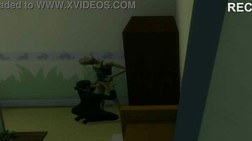 i watch the teacher give a deepthroat blowjob in her office
