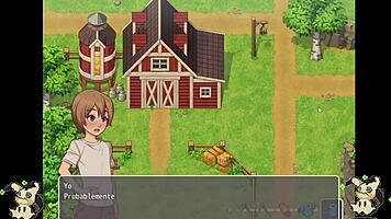 daily life hentai game spying bathroom seeing blacksmith's big tits part 4