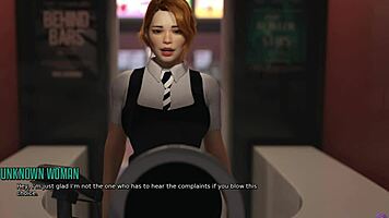 Damn! Horny Stepsister Sucks Me Off During Movie Night in 3D Hentai