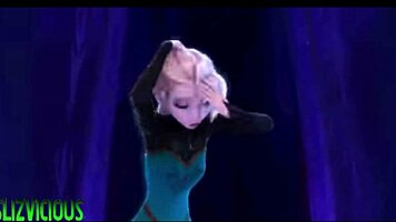 liz vicious sings haters song in frozen animated