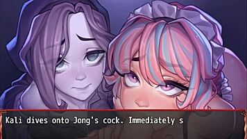 Harem in Another World Hentai Game Ep 19: Ghost and Maid Double Contest