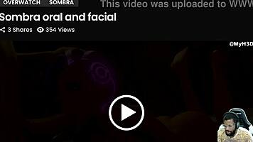 Yo, check out tight ass Ada Wong getting a full course fuck with Sombra!