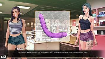 Intense anime hentai double anal assfucking with submissive black slut