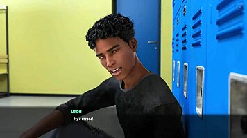 Just hanging out with a milf friend in public, watching her take a monster cock. Sunville part 8 is wild!