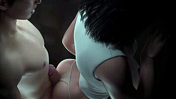 Man, I’m obsessed with this Asian milf’s perfect ass givin’ an ass job to a young cock in Apocalust hentai, ya know?