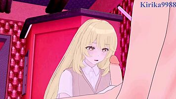 Mitsuko kongou and misaki shokuhou explore intense hentai creampie scenes