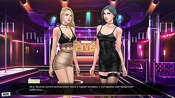 Intense anime hentai double anal assfucking with submissive black slut