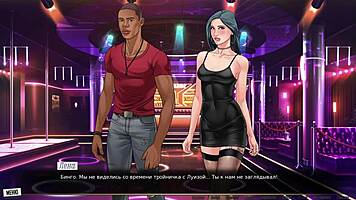 Intense anime hentai double anal assfucking with submissive black slut