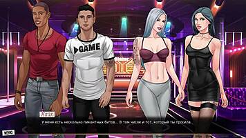 Intense anime hentai double anal assfucking with submissive black slut