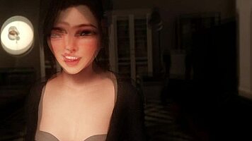 Stepsis masturbates with huge dildo and dreams of big thick cock