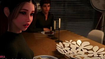 Stepsis masturbates with huge dildo and dreams of big thick cock