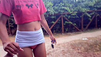 just jerked off for a chick passing by in public