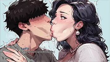 i caught step mom squirting on my desk in taboo hentai game