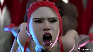 Asian Hottie Fucked Hard in Ass by Huge Black Cock Sassycomics