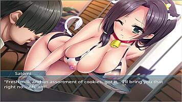 Oppaicafe step mother and sister episode 3 virginity loss