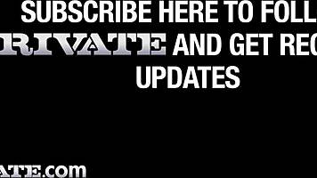 Zlata Shine gags on monster cock in threesome assfucking