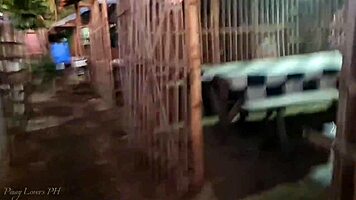 Pinay scandal unfolds with public sex. Asian student couple caught in steamy creampie action.