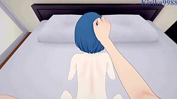 KIRITANI HARUKA AND MOCHIZUKI HONAMI IN INTENSE POV SEX!