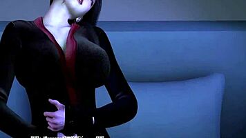 3d big boobs slut betrays with young 18+ huge cock