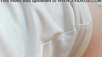 Teen suspect caught stealing gets fucked by cop at work