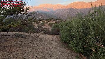 land traded for trailer with wild petite 18+ riding action