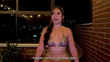 colombian teen fucks masseuse in jacuzzi and swallows cum 😍