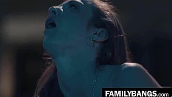 Karla kush and jill kassidy share passionate kisses and licks petite pussies in lesbian masturbation session