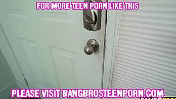 sexy sushi delivery babe vina sky gets extra tip for fetish play with cute teen 18+ asian