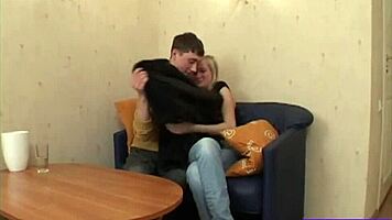 Stan And Kamilla Share First Time College Homemade Fuck With Natural Tits