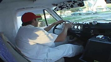 Black Haired Brunette Beauty Enjoys Outdoor Pussy Pounding And Blowjob