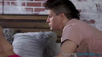 Blonde Hottie Millie Morgan Sucks My Big Cock Before I Slam Her Hard