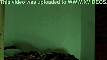 Spy Camera Captures My Curvy Roommate Moaning Loud While Masturbating in Dorm.