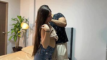 I can't believe how hard I'm hammering this mature woman's small tits and cunt in POV hardcore.