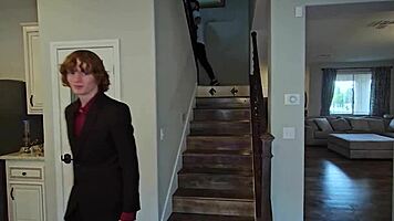 Spikey Dee and Hatler Gurius Team Up for Blonde Teen's Anal Ride