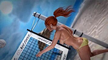 Beautiful teenage girl gets rough sex on the beach