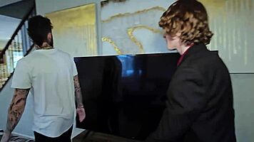 Spikey Dee and Hatler Gurius Team Up for Blonde Teen's Anal Ride