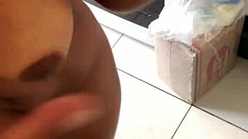 Bruna Black and Max Maranhão engage in intense interracial quickie