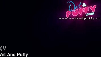 Claudia Macc reaches climax with black dildo in mirror close-up.