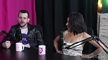 Compilados da Espuleta e Himeros Mansion no Bora Cast com Bruna Carlos - Parte 2 on Sheer Red