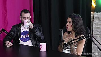 Compilados da Espuleta e Himeros Mansion no Bora Cast com Bruna Carlos - Parte 2 on Sheer Red