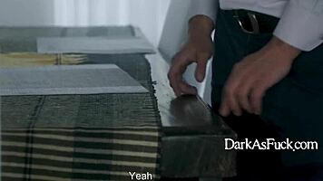 Yo, a celebrity apprentice tricks and fucks a horny groupie while step sis joins in!