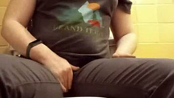 Homemade compilation of petite girls with big asses in the toilet.