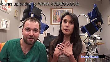 Dr. tampa locks up petite alexa chang backstage in florida, making her scream