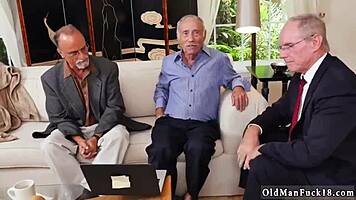 old gangbang crew frannkie tags team with hardcore blonde banging