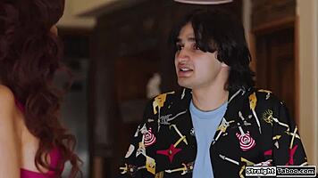 Oh, come on, you're allowed to play with your big tit stepmommy's body