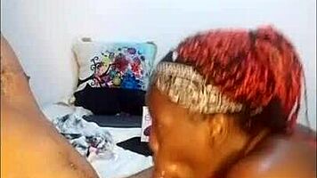 bdsm lover makes guy cum fastest with spitting