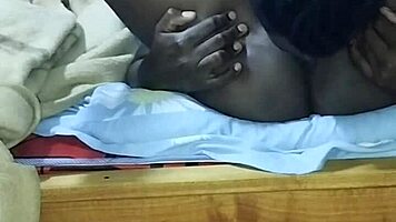 I can’t stop watching this African guy lick hairy ebony pussy